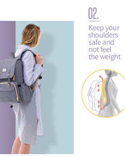 The Canvas Diaper Bag Travel Backpack