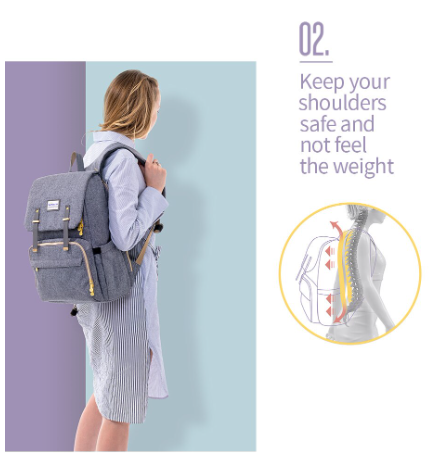 The Canvas Diaper Bag Travel Backpack